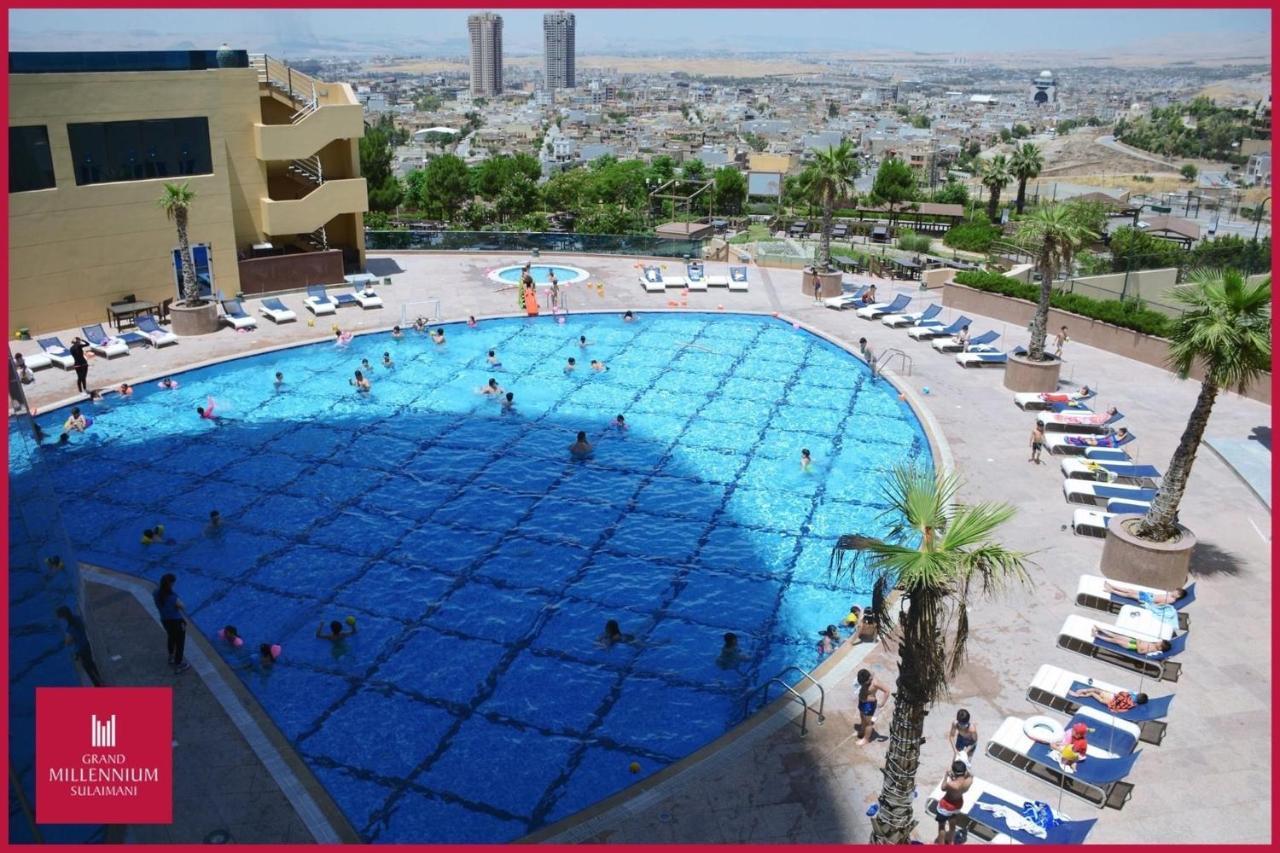 Grand Millennium Sulaimani Hotel Sulaymaniyah Exterior photo The pool at the hotel