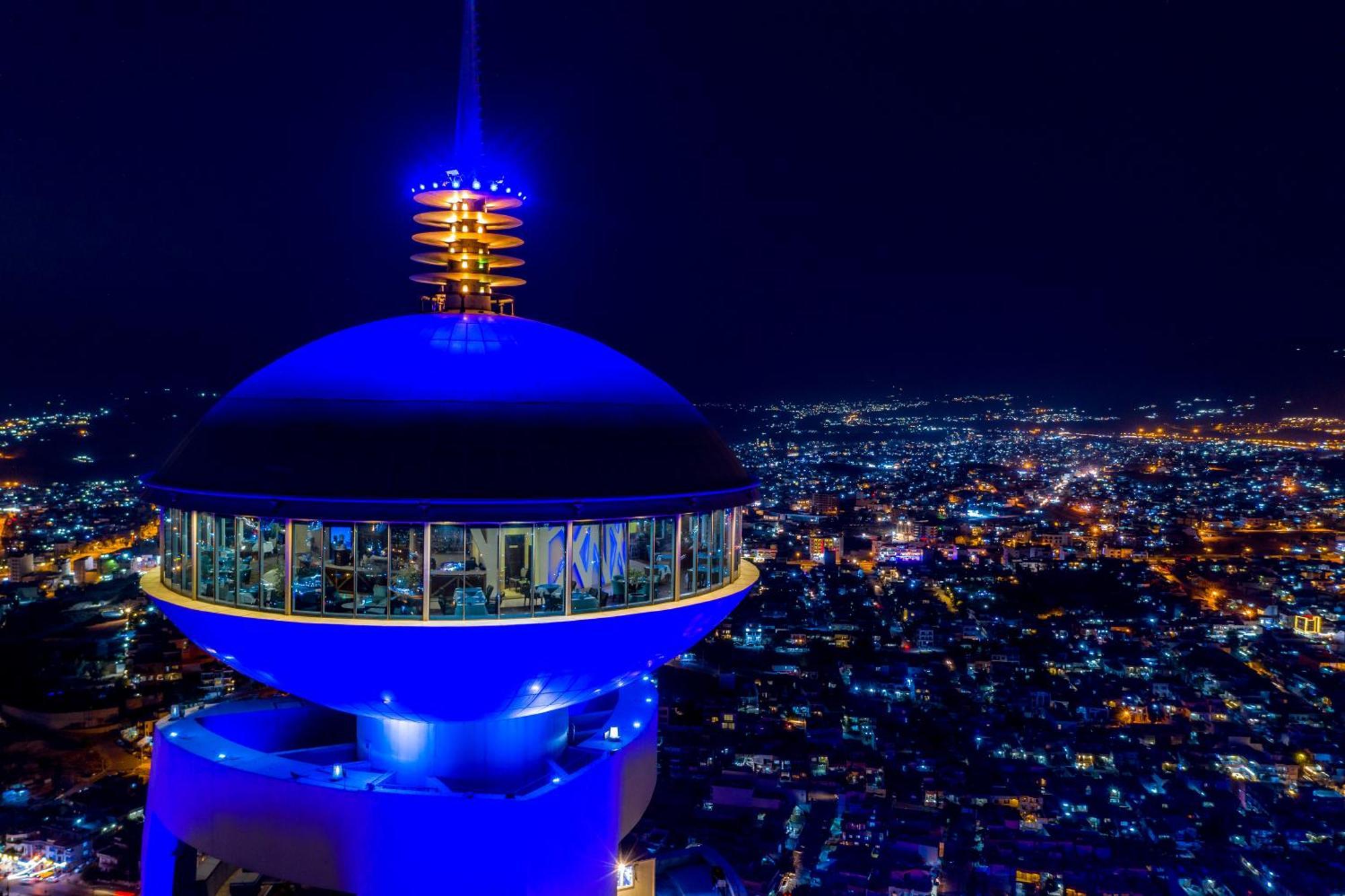 Grand Millennium Sulaimani Hotel Sulaymaniyah Exterior photo The observation deck at the top of the tower